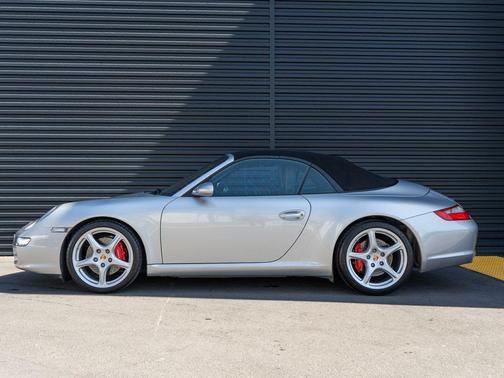 Arctic Silver Metallic 2008 Porsche 911 911 Carrera Cabriolet