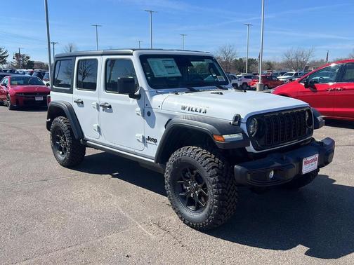 Bright White Clearcoat 2026 Jeep Wrangler Sport