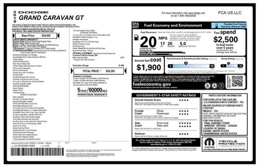 2019 Dodge Grand Caravan GT