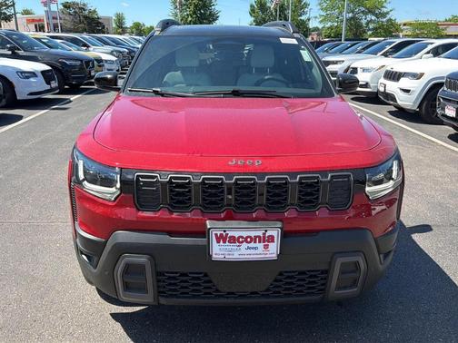 Red 2026 Jeep Cherokee Overland