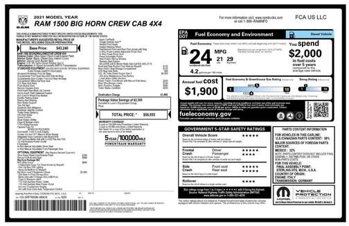 2021 RAM 1500 Big Horn