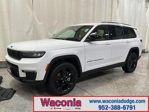 Bright White Clearcoat 2022 Jeep Grand Cherokee L Limited