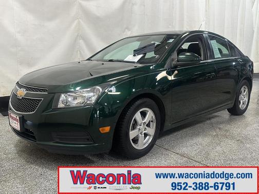 Rainforest Green Metallic 2014 Chevrolet Cruze 1LT