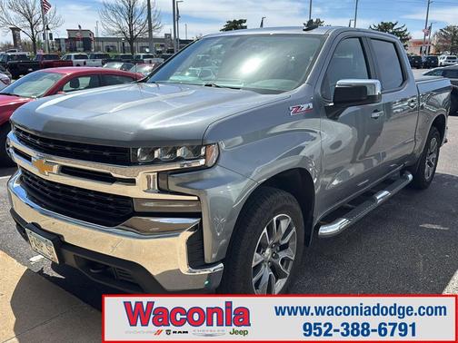 Silver Ice Metallic 2021 Chevrolet Silverado 1500 LT