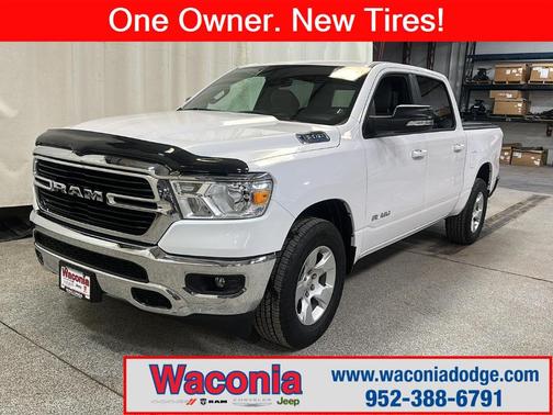 Bright White Clearcoat 2021 RAM 1500 Big Horn