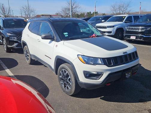 White Clearcoat 2020 Jeep Compass Trailhawk