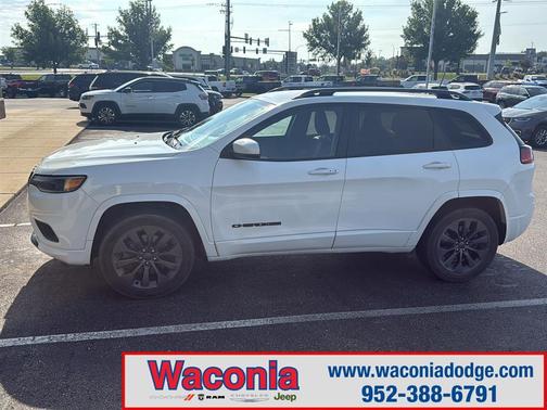 Bright White Clearcoat 2020 Jeep Cherokee High Altitude