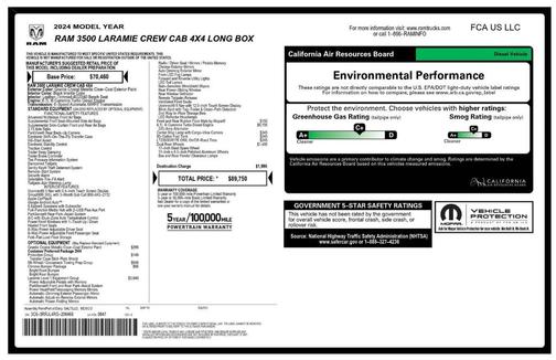 2024 RAM 3500 Laramie