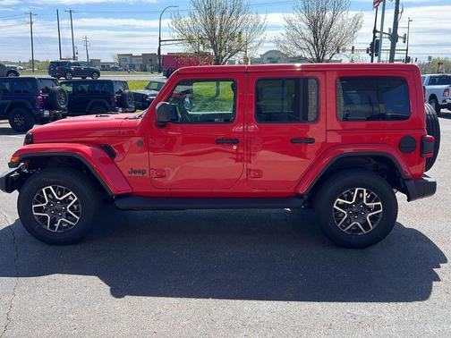 Firecracker Red Clearcoat 2026 Jeep Wrangler Sahara