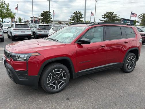 Red 2026 Jeep Cherokee LAREDO/LIMITED