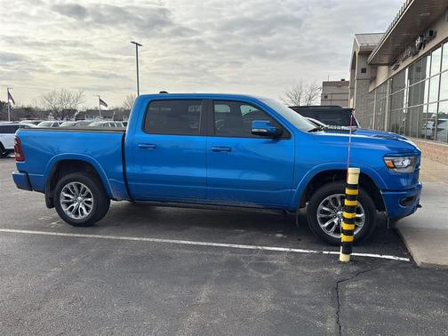 Hydro Blue Pearlcoat 2022 RAM 1500 Laramie