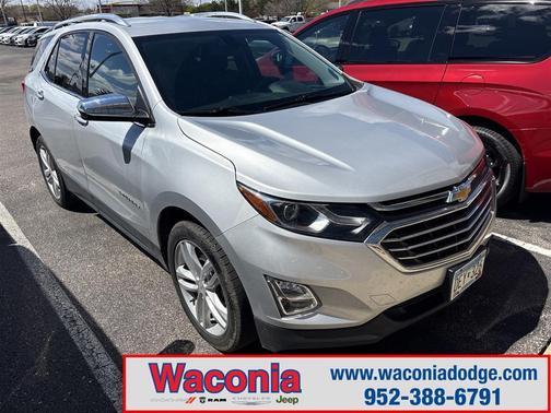 Silver Ice Metallic 2019 Chevrolet Equinox Premier w/2LZ