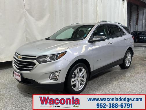 Silver Ice Metallic 2019 Chevrolet Equinox Premier w/2LZ