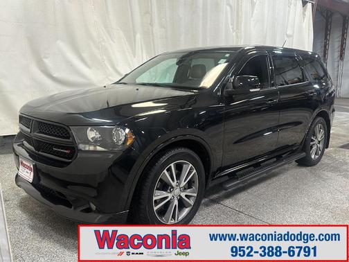 Brilliant Black Crystal Pearl 2013 Dodge Durango R/T