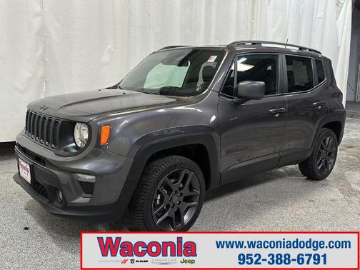 Granite Crystal Clearcoat Metallic 2021 Jeep Renegade Latitude