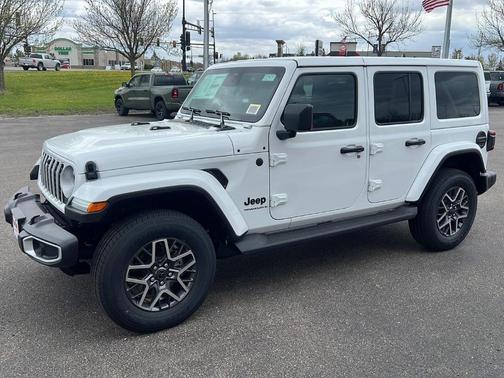 Bright White Clearcoat 2026 Jeep Wrangler Sahara