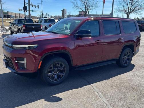 Velvet Red Pearlcoat 2026 Jeep Grand Wagoneer Limited