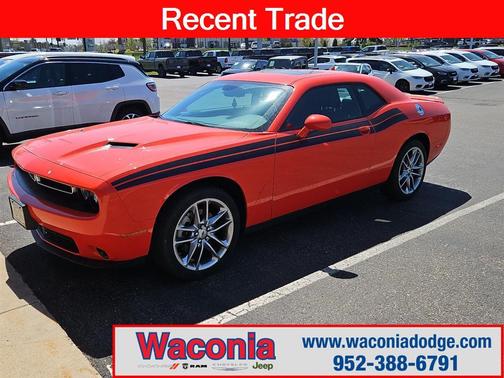 Go Mango! 2023 Dodge Challenger SXT