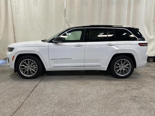 Bright White Clearcoat 2023 Jeep Grand Cherokee Summit