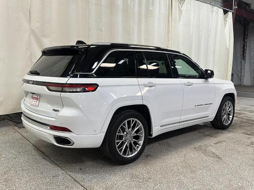 Bright White Clearcoat 2023 Jeep Grand Cherokee Summit