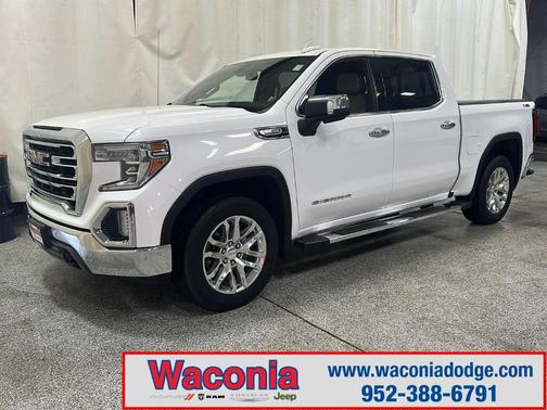 Summit White 2021 GMC Sierra 1500 SLT