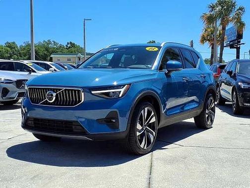 Fjord Blue 2023 Volvo XC40 B5 Ultimate Bright Theme