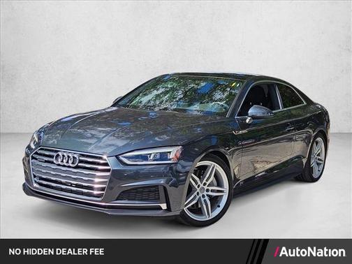 Manhattan Gray Metallic 2018 Audi A5 2.0T Premium Plus