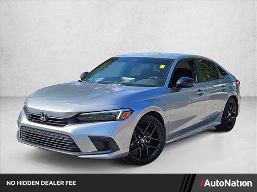 Lunar Silver Metallic 2024 Honda Civic Sport