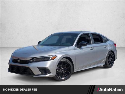 Lunar Silver Metallic 2024 Honda Civic Sport