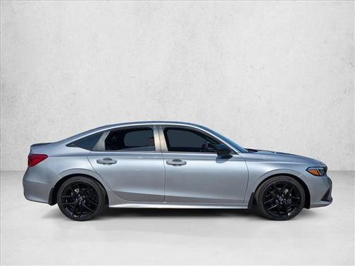 Lunar Silver Metallic 2024 Honda Civic Sport