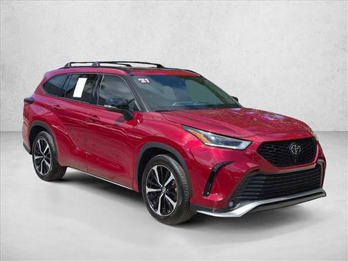 Ruby Flare Pearl 2021 Toyota Highlander XSE