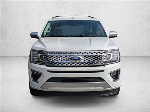 Star White Metallic Tri-Coat 2020 Ford Expedition Platinum