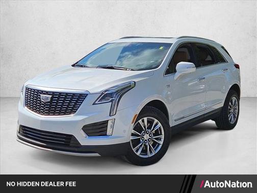 Crystal White Tricoat 2021 Cadillac XT5 Premium Luxury