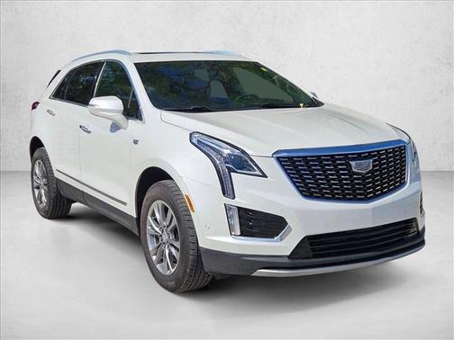 Crystal White Tricoat 2021 Cadillac XT5 Premium Luxury