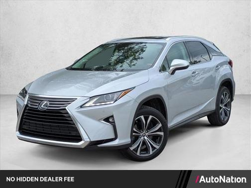 Silver Lining Metallic 2018 Lexus RX 350 Base