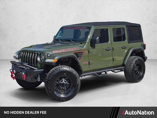 Sarge Green Clearcoat 2021 Jeep Wrangler Unlimited Rubicon