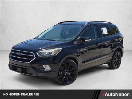 Shadow Black 2017 Ford Escape Titanium
