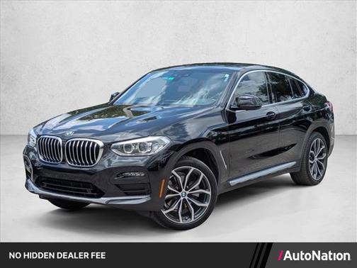 Black Sapphire Metallic 2020 BMW X4 xDrive30i