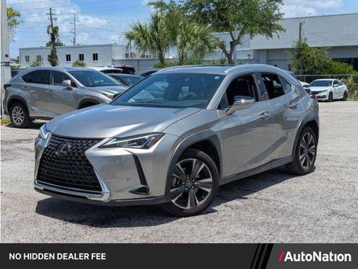 Atomic Silver 2021 Lexus UX 200 Base
