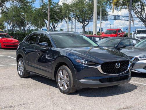 Deep Crystal Blue Mica 2021 Mazda CX-30 Premium Package