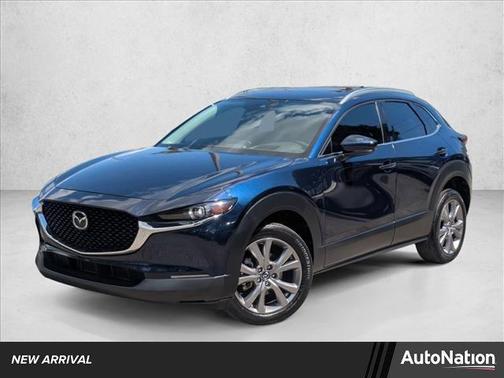 Deep Crystal Blue Mica 2021 Mazda CX-30 Premium Package