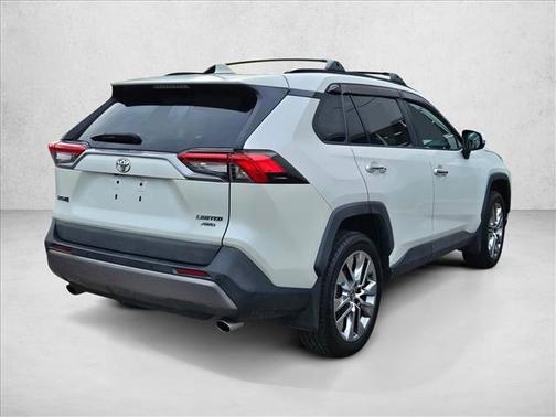 Blizzard Pearl 2021 Toyota RAV4 Limited