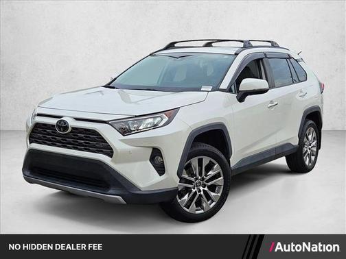 Blizzard Pearl 2021 Toyota RAV4 Limited