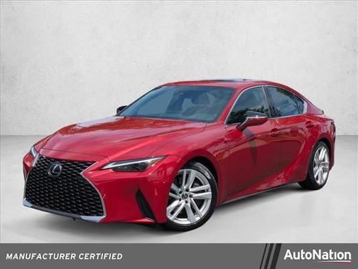 Matador Red Mica 2023 Lexus IS 300 Base