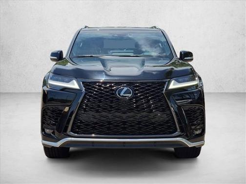 Black 2024 Lexus LX 600 F SPORT