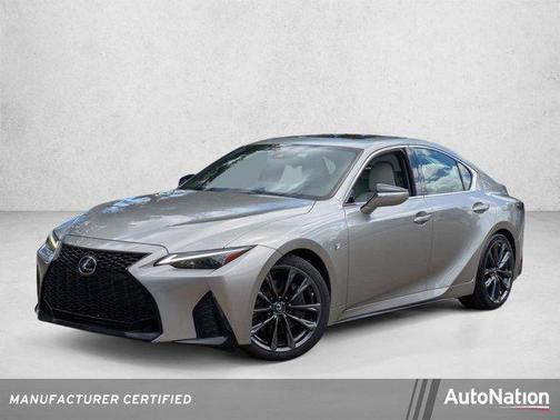 Atomic Silver 2021 Lexus IS 350 Base