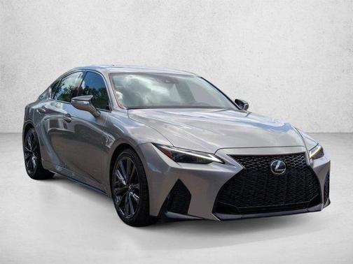 Atomic Silver 2021 Lexus IS 350 Base