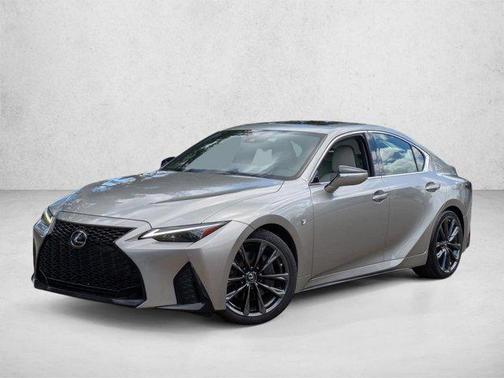 Atomic Silver 2021 Lexus IS 350 Base