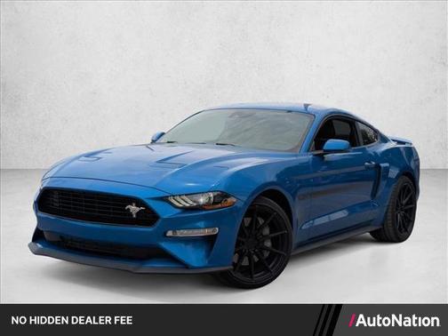 Velocity Blue Metallic 2020 Ford Mustang GT Premium