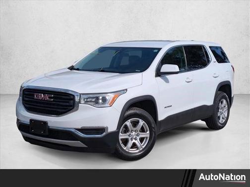 Summit White 2018 GMC Acadia SLE-1